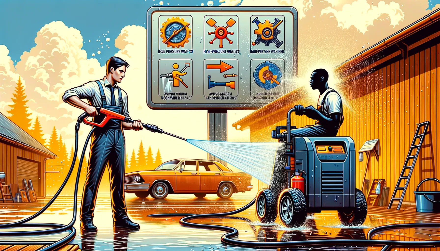 Fehler bei der Bedienung von Hochdruckreinigern vermeiden: Haeufige Anfaengerfehler