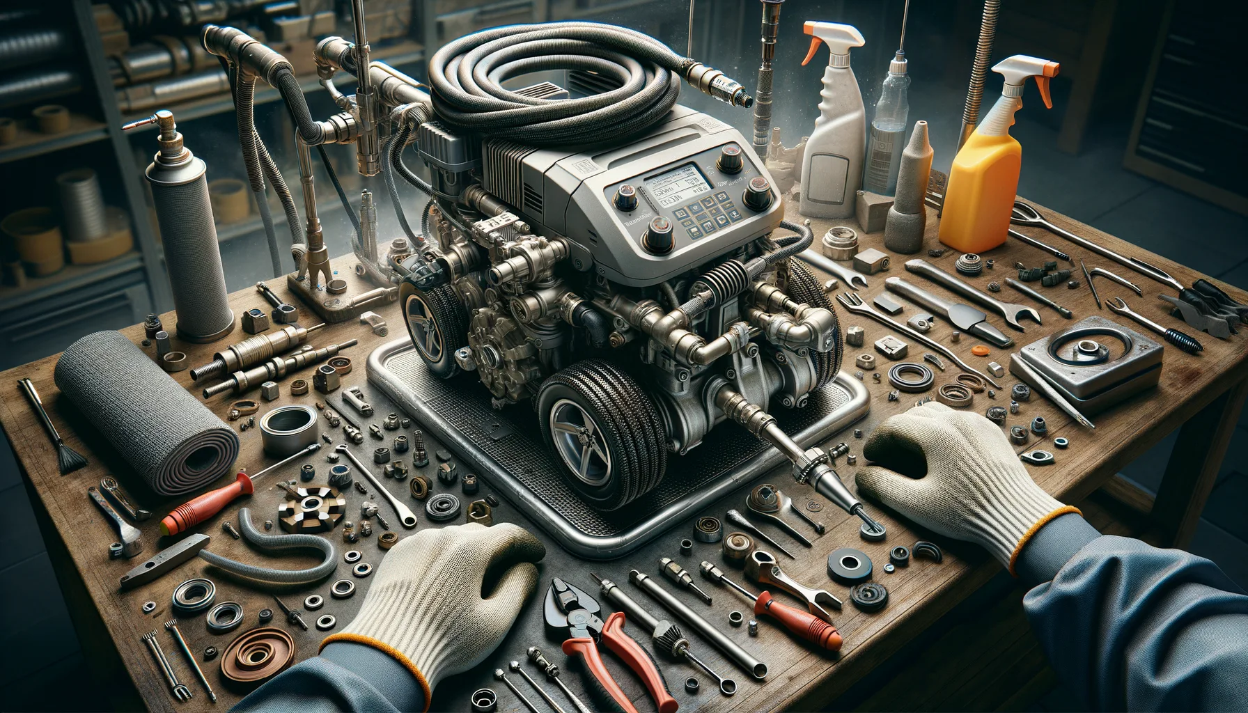 Haeufige Verschleissteile bei Hochdruckreinigern erkennen und selbst austauschen