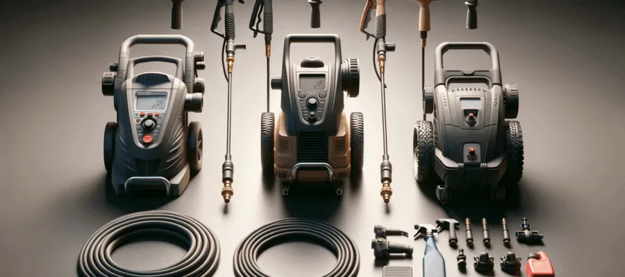 Hochdruckreiniger Arten im Vergleich: Elektro, Benzin und Akku Modelle kaufen