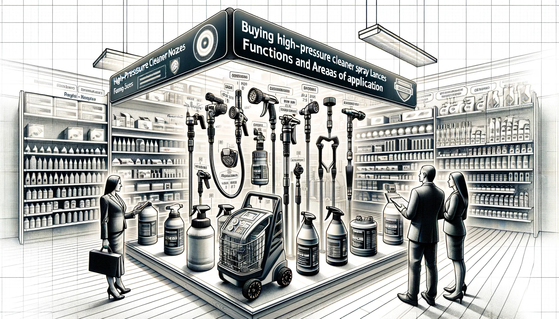 Hochdruckreiniger Duesen und Strahlrohre kaufen: Funktionen und Einsatzbereiche