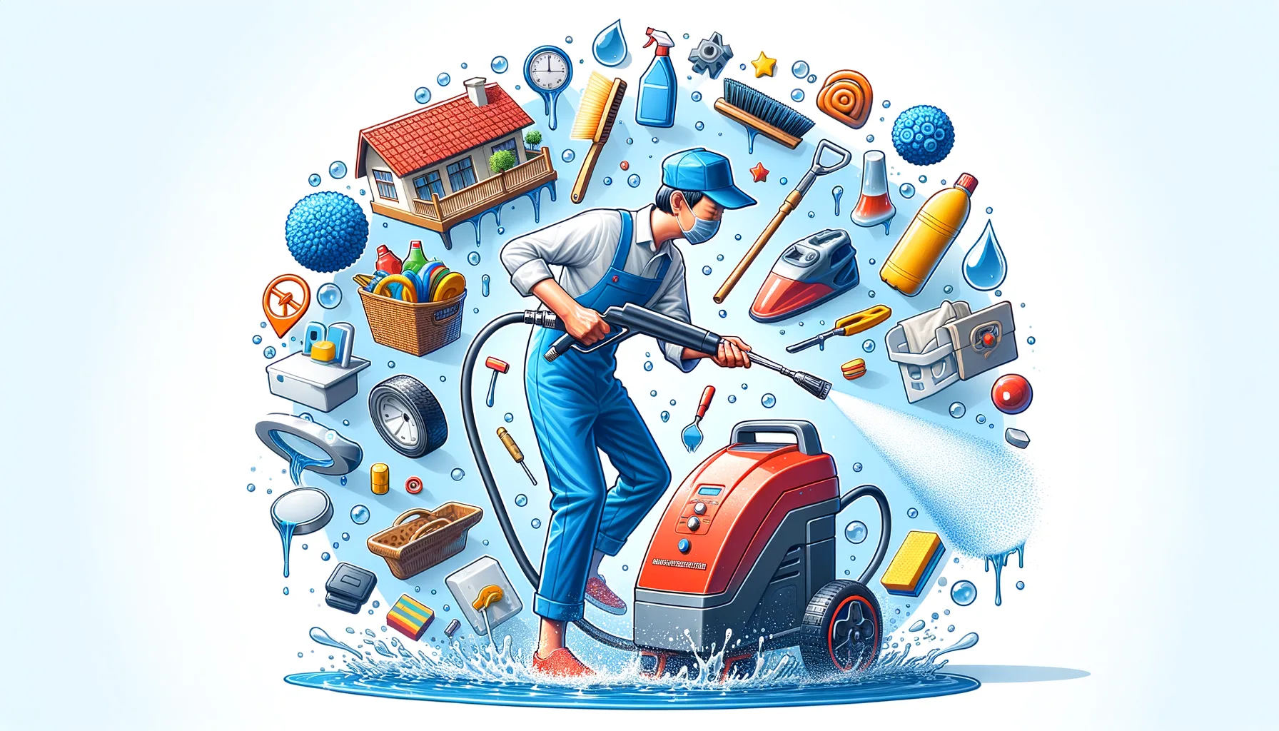 Hochdruckreiniger-Hacks: Clever reinigen mit wenig Aufwand und viel Spass