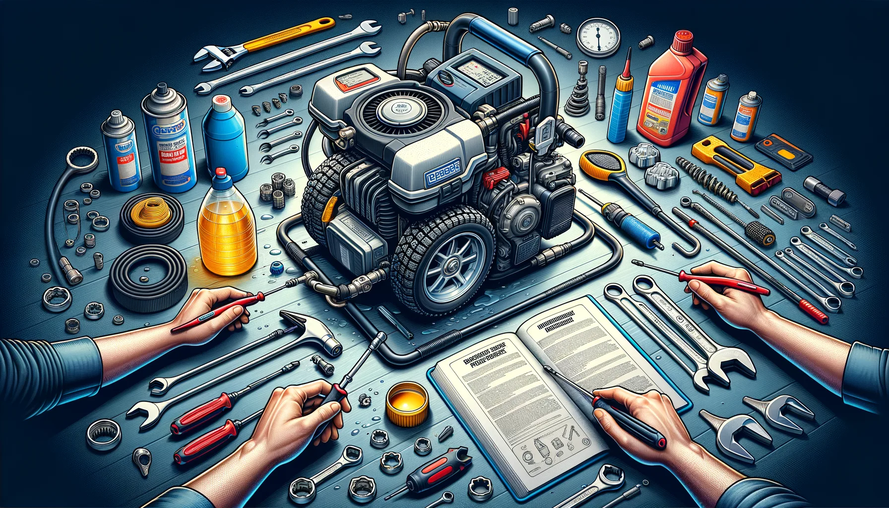 Ultimative Anleitung fuer die Wartung und Pflege von Hochdruckreinigern zur Verlaengerung der Lebensdauer