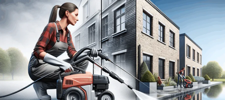Fassaden mit dem Hochdruckreiniger saeubern: Dos and Don’ts fuer Heimwerker