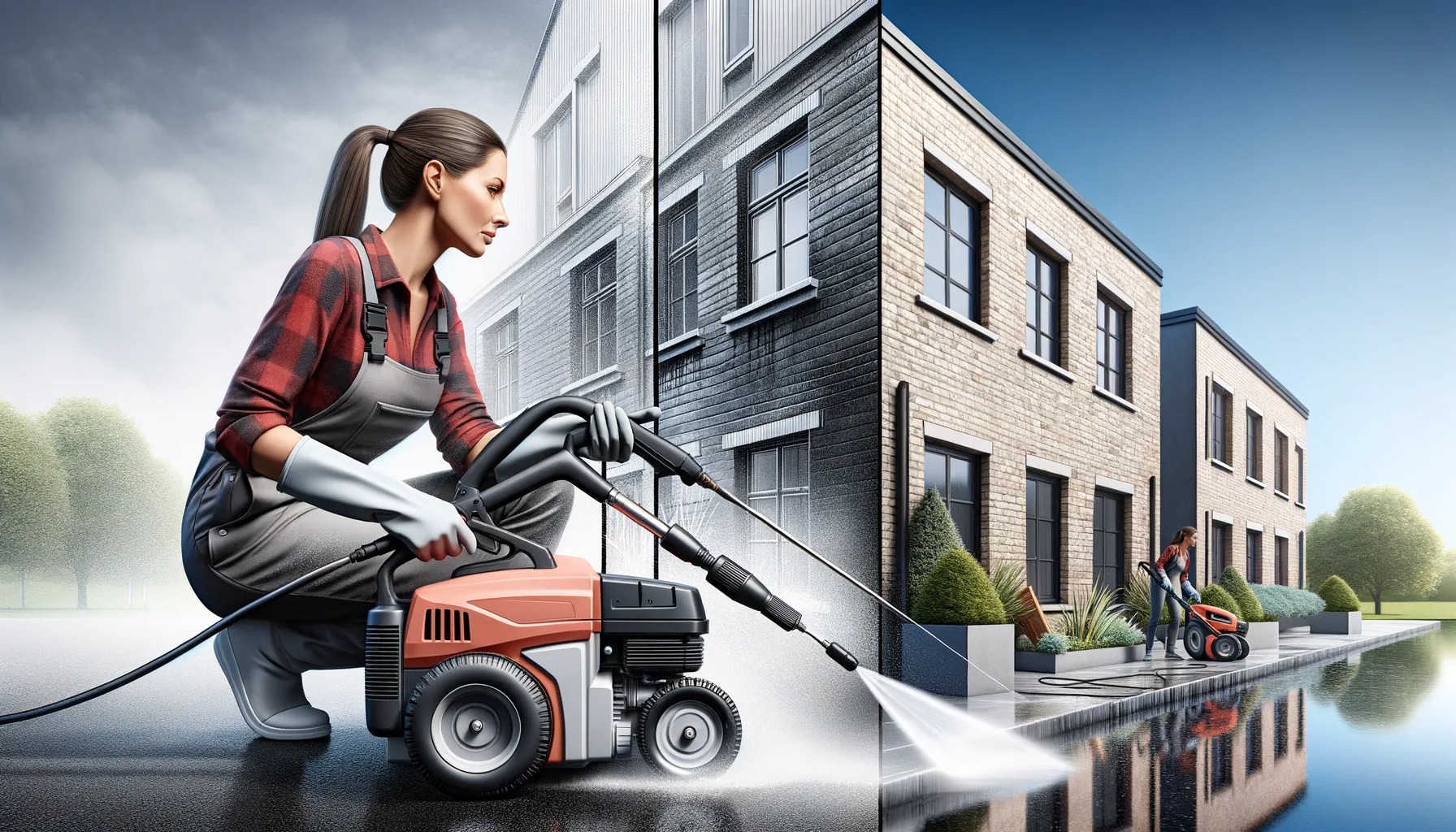 Fassaden mit dem Hochdruckreiniger saeubern: Dos and Don’ts fuer Heimwerker