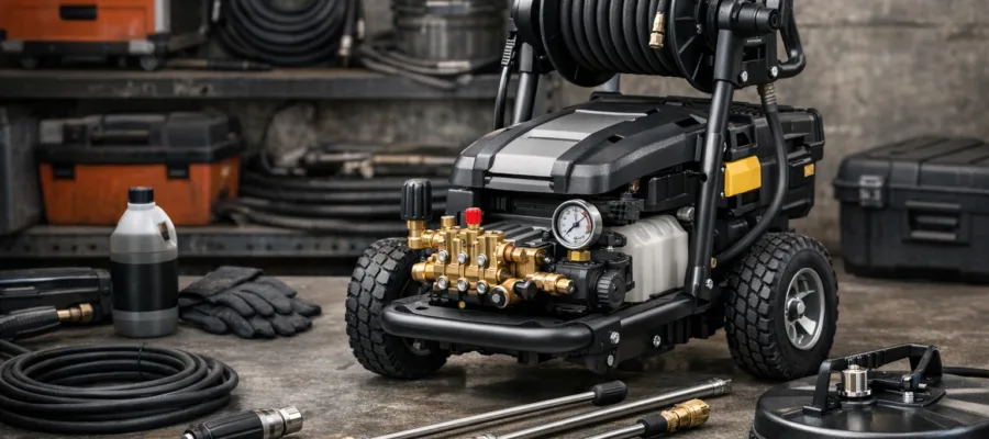 Hochdruckreiniger kaufen fuer Profis: Leistung, Technik und robuste Ausstattung erklaert