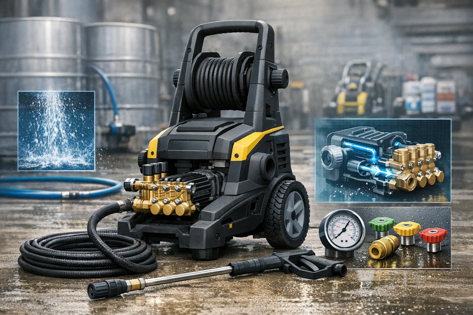 Hochdruckreiniger mit hoher Foerdermenge kaufen: Technologie und Vorteile verstehen