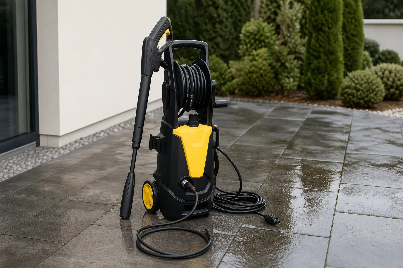 Hochdruckreiniger fuer die Terrassenreinigung: Schritt-fuer-Schritt Anleitung