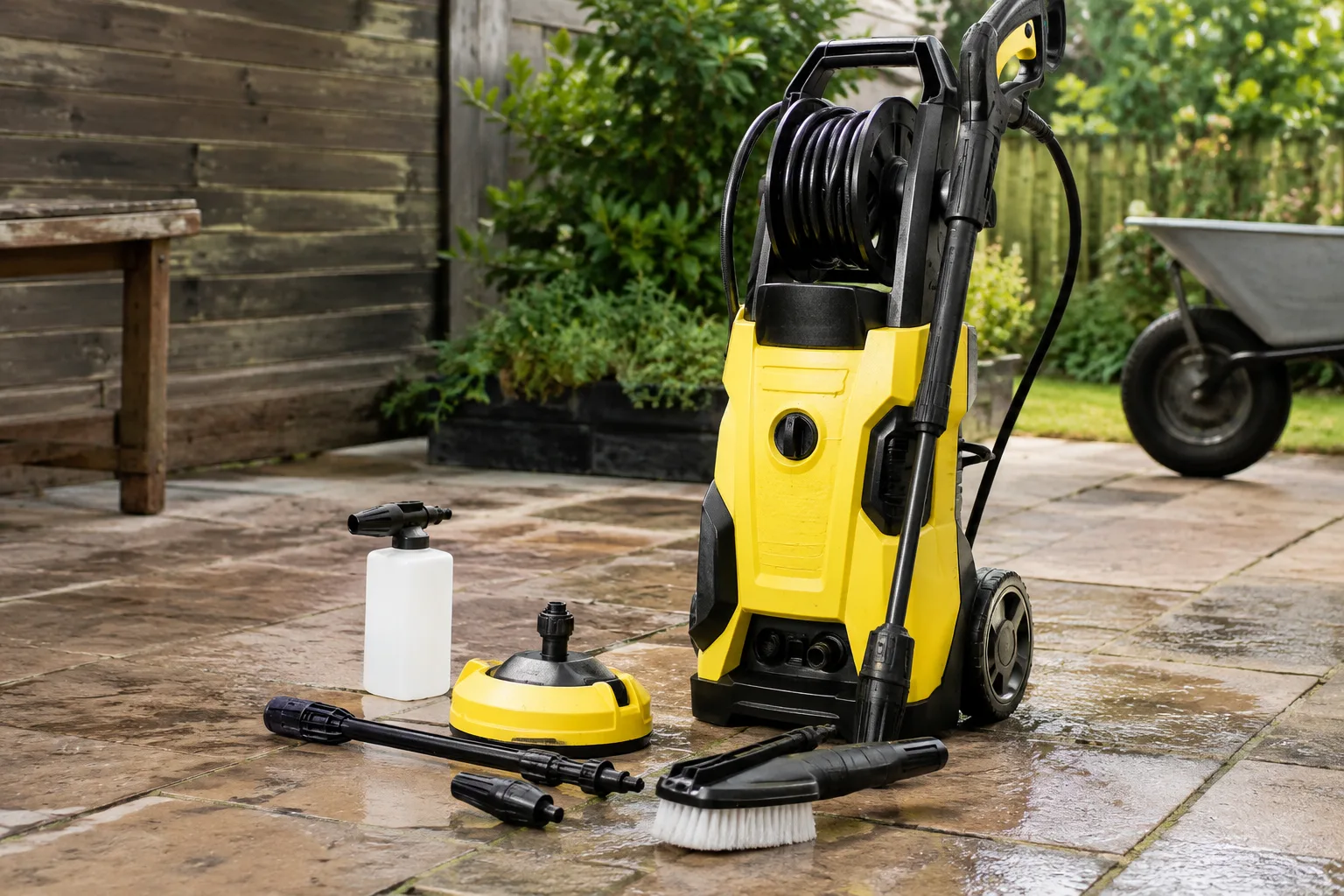Hochdruckreiniger Anwendungen: Vielseitige DIY-Ideen fuer Haushalt und Garten